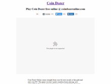 Tablet Screenshot of coindozeronline.com